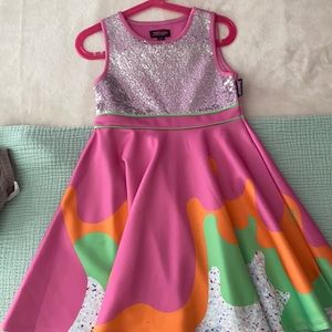 4/5 years old jojo siva sequin dress